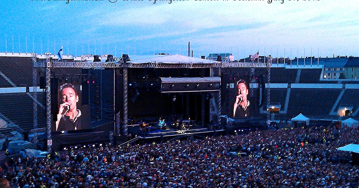 Sunny Anna Bruce Springsteens längsta konsert någonsin!