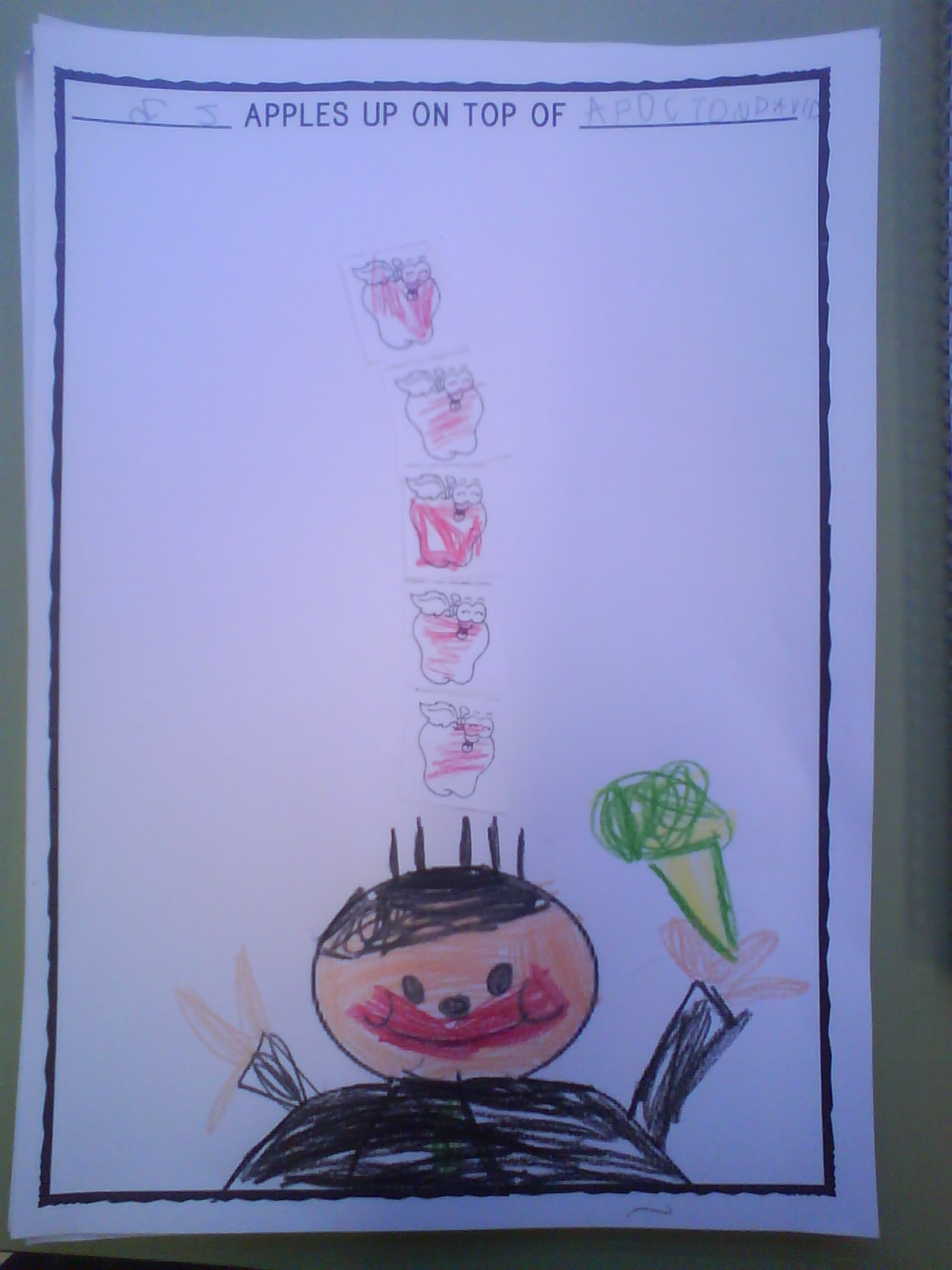 THE TEACHING EXPRESS: AN APPLE INVESTIGATION AND 10 APPLES UP ON TOP by