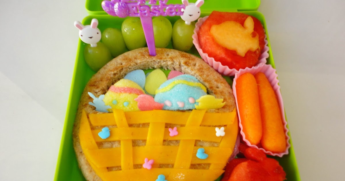Bento School Lunches Happy Easter Bento Lunch 264 Easter Basket