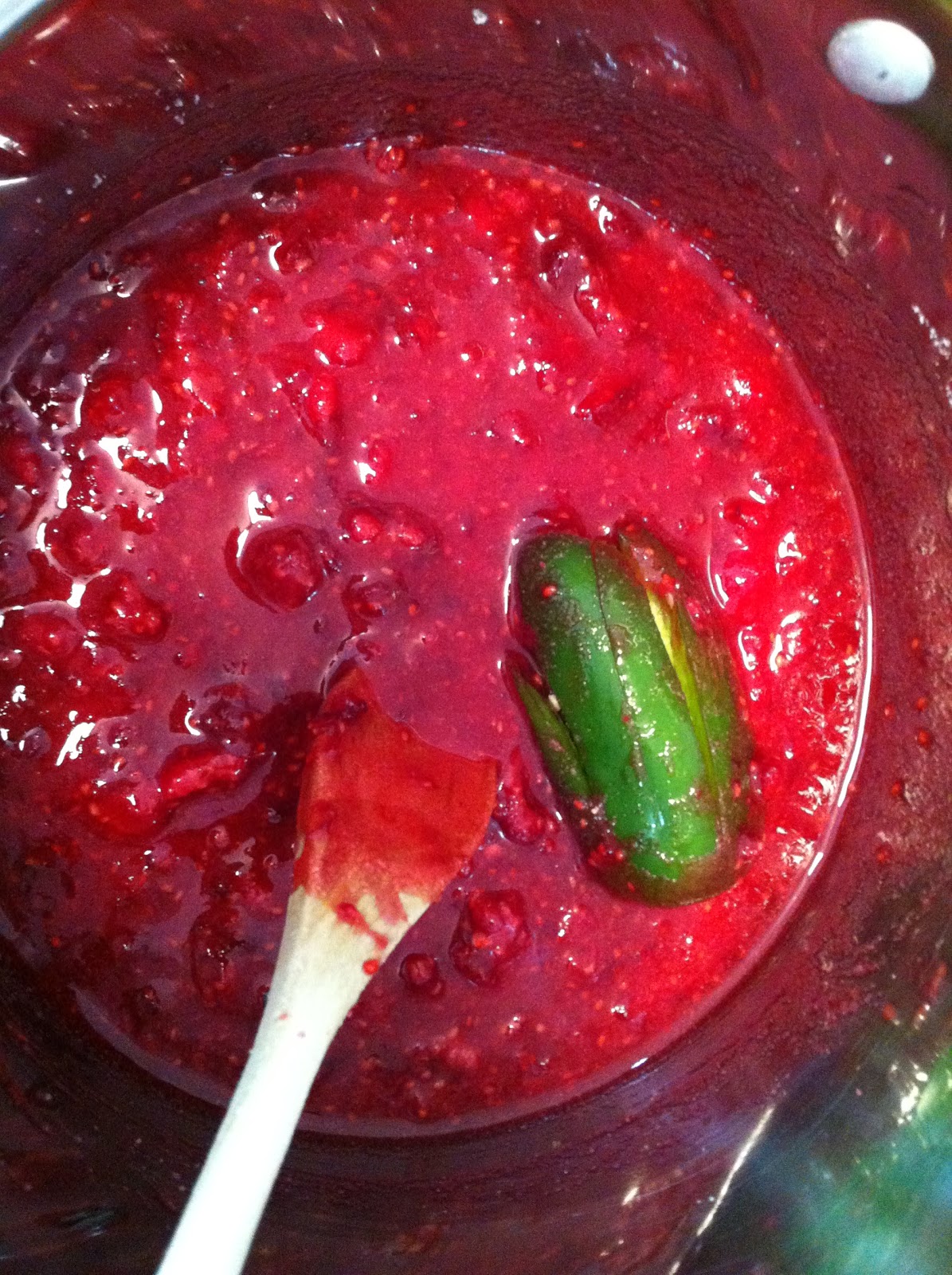 Raspberry Jalapeno Jam Feeding Big