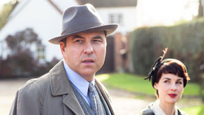 David Walliams and Jessica Raine in Agatha Christie's Partners in Crime