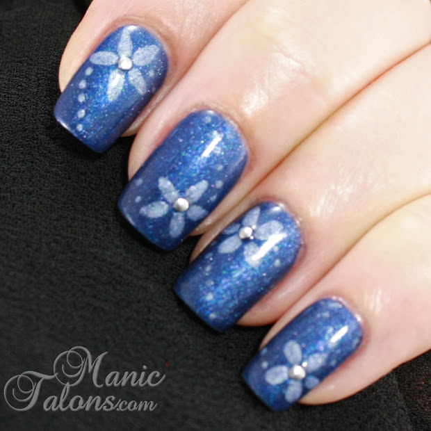 manic talons nail design simple