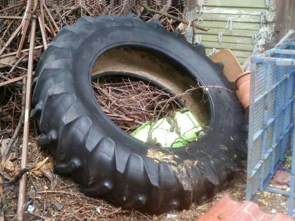 Giant Tractor Tire Downtown Okc 50 Craigslist Garage Sales