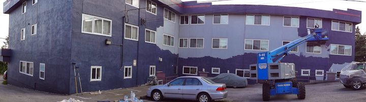 OUR ESPECIAL EXTERIOR SPACE PAINTING VANCOUVER & WHISTLER BRITISH COLUMBIA CANADÁ.