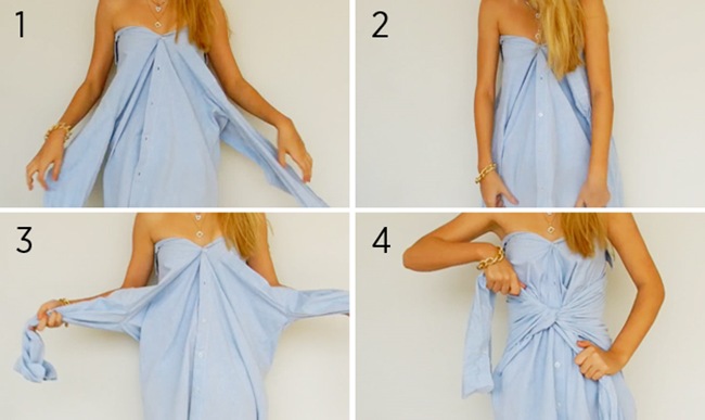 camisa masculina vestido feminino