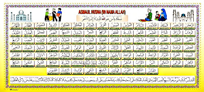 asmaul husna relaks minda