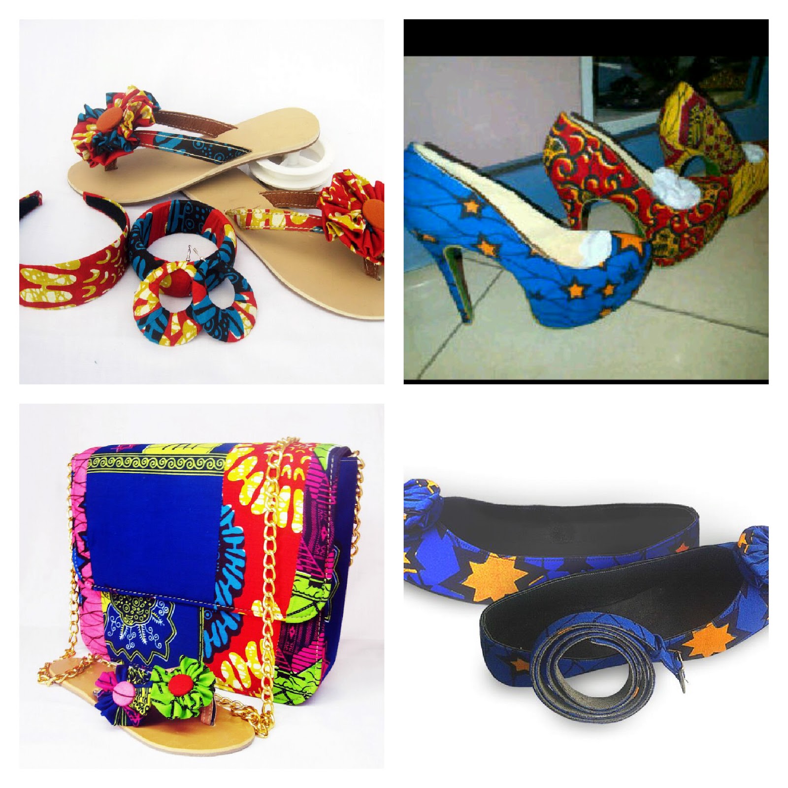 Creative Ankara Shoes and Bags Design for Ladies DeZango Fashion Zone