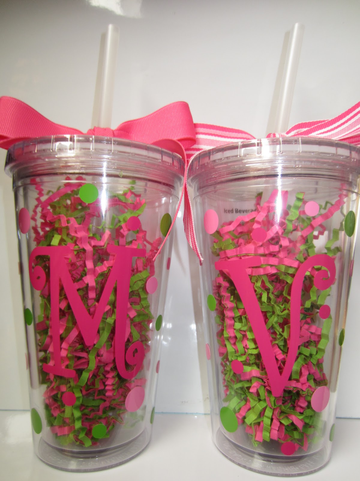 WhatACuteIdea! Personalized Acrylic Tumblers and Ornaments