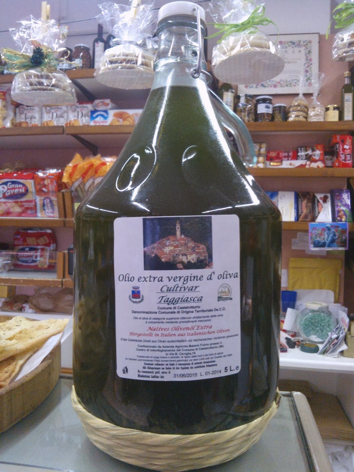 5 L Extra Virgin Oil of Taggiasca Olive
