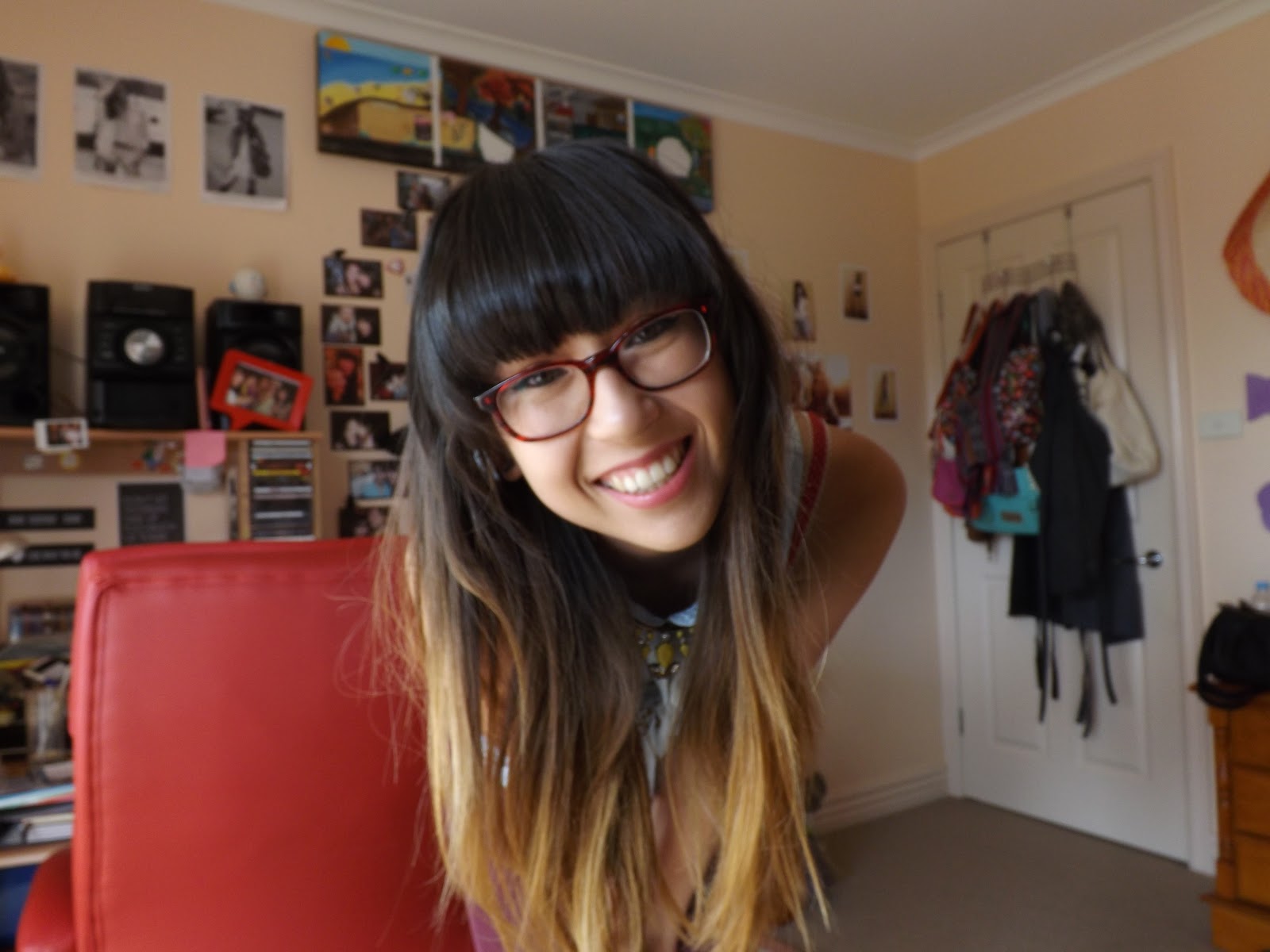 How to style a straight fringe/bangs taken by surprise