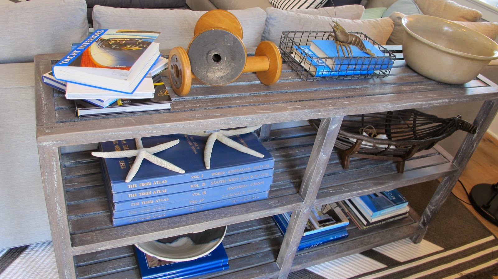 Nautical by Nature Coastal Living Showhouse Family/Game Room