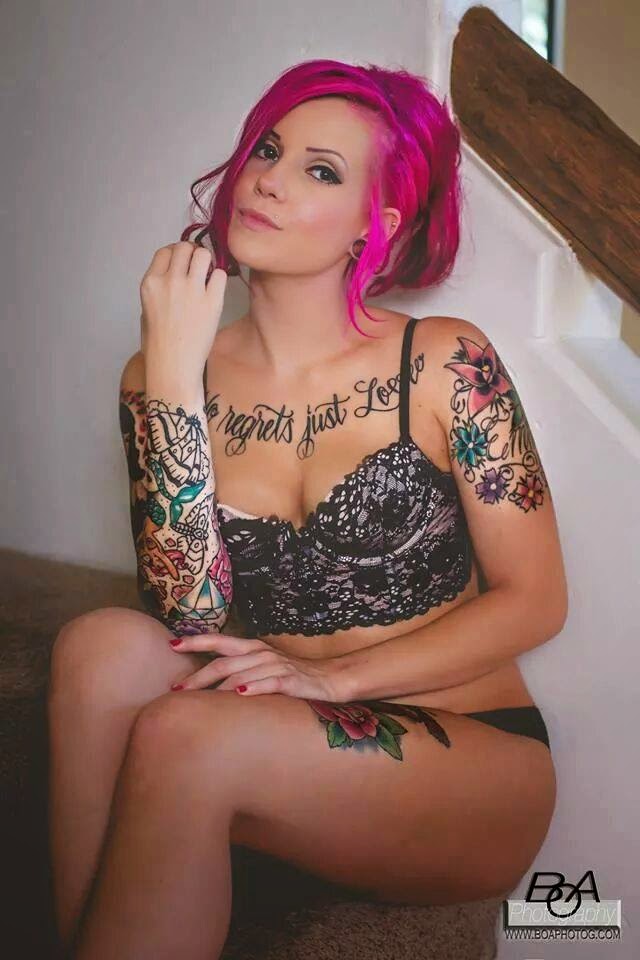 Melissa Bergner Sexy Nude Pics - Tattoo Models