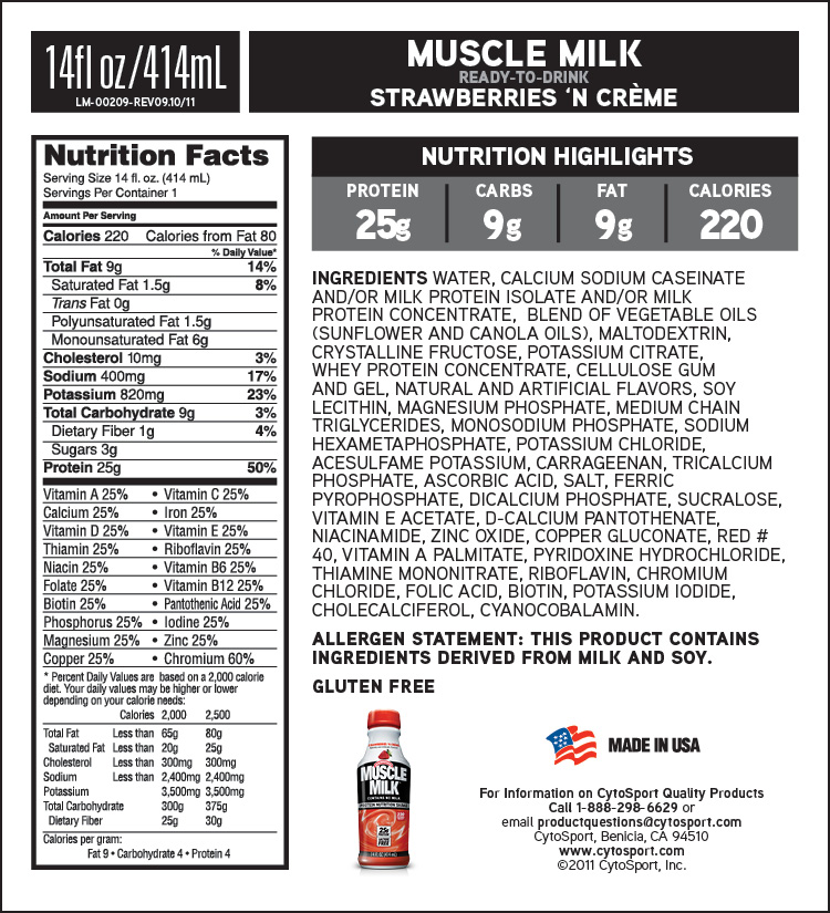 Muscle Milk Powder Gluten Free