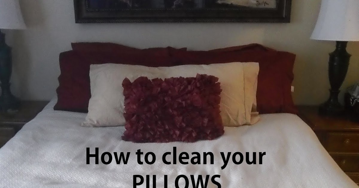 HomeKeeping for All How to Clean a Pillow