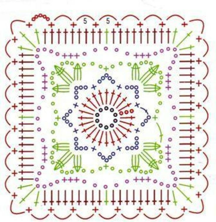 Marissia Grilles carrés au crochet