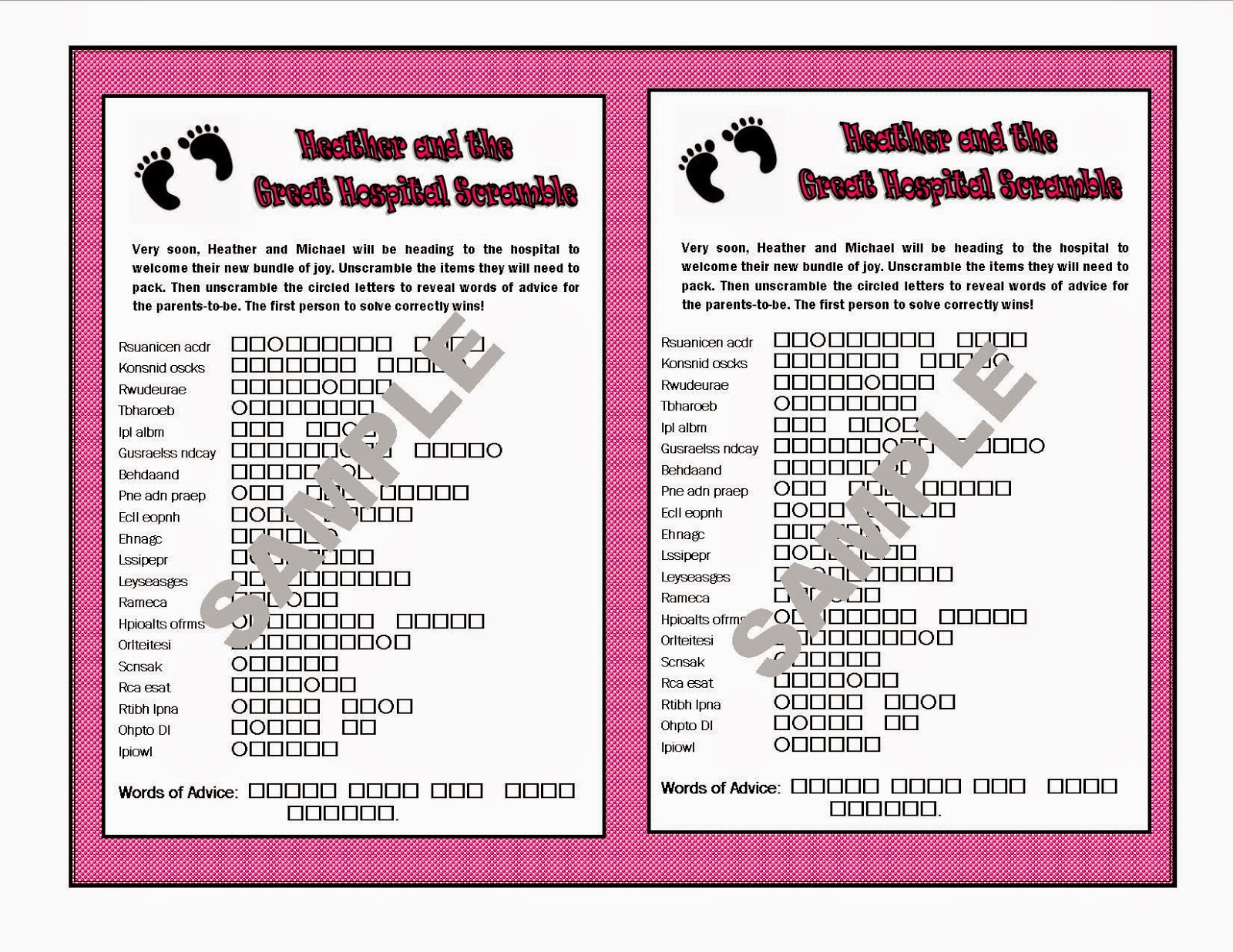 Printastic Party Games