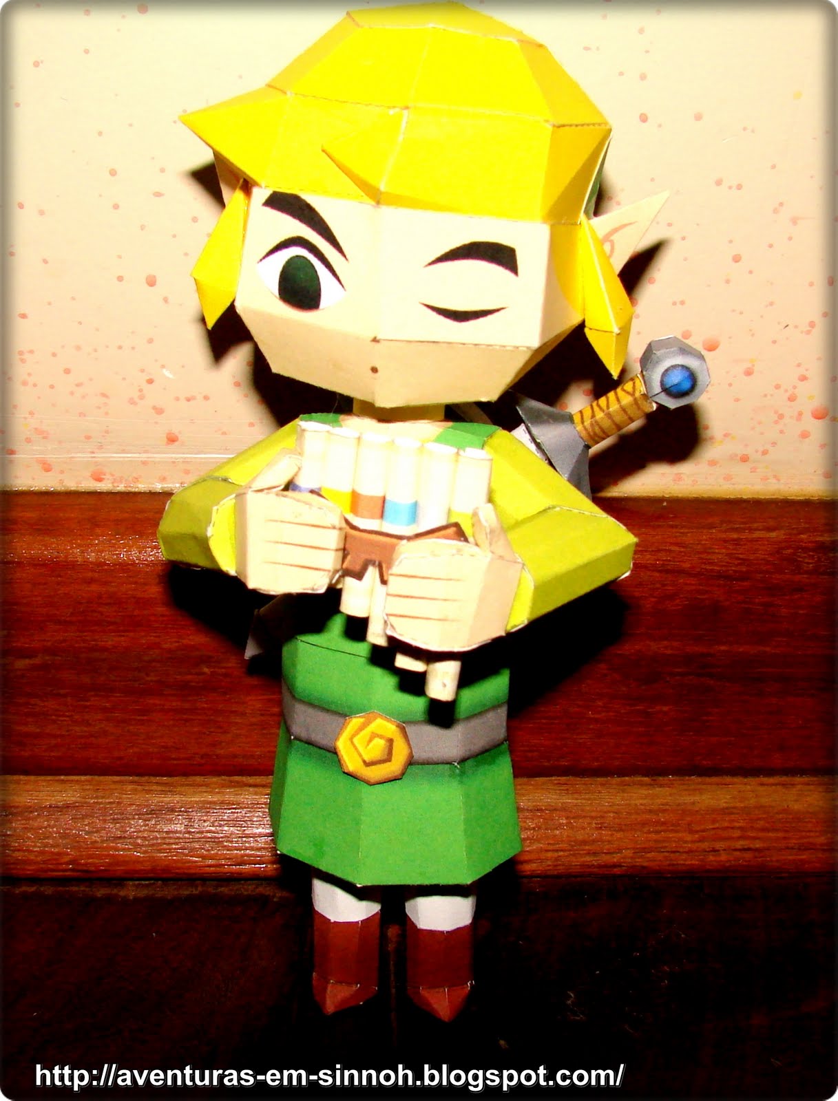 Toon Link Papercraft