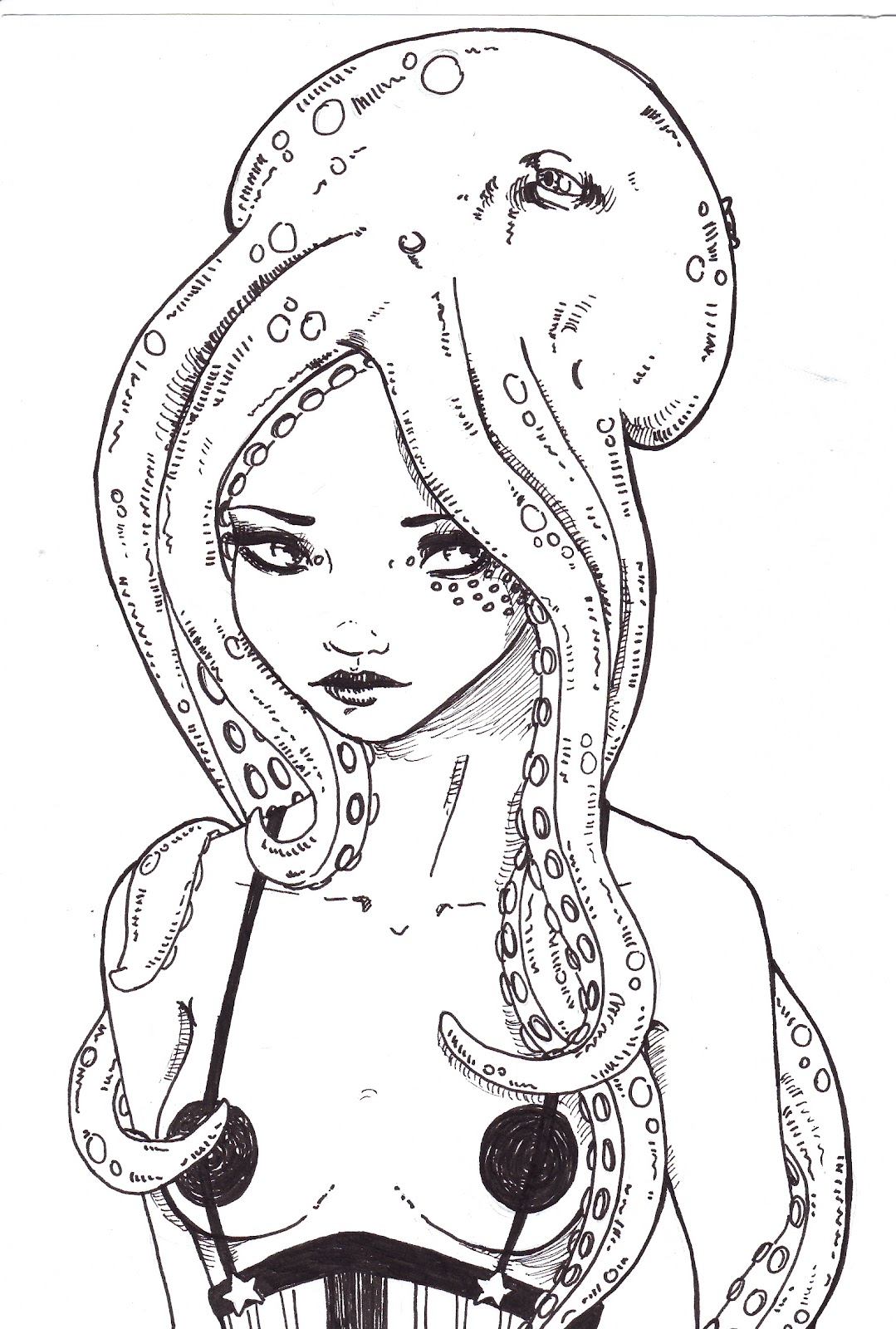 the octopus girl