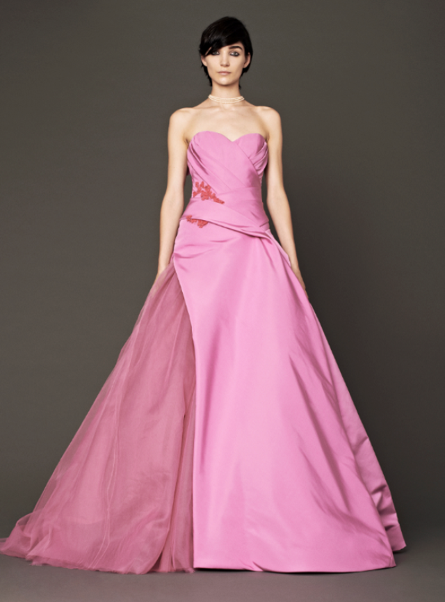 Vera Wang Says, "Think Pink" The Rebellious Brides