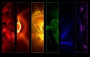 Blue Orange Hd Color Wallpaper