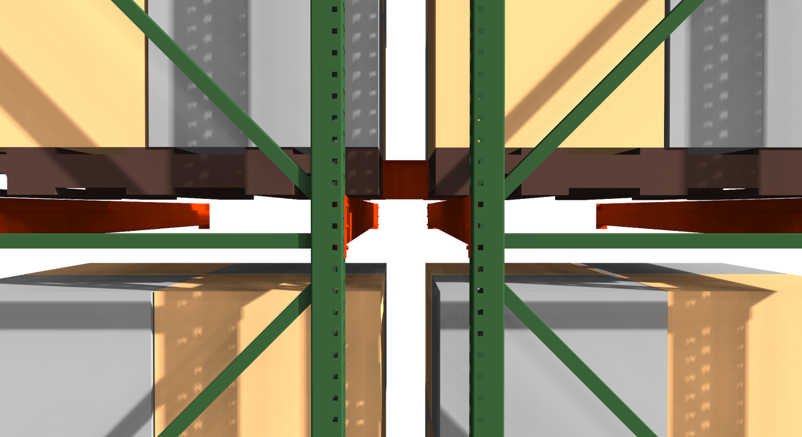 Pallet Stop Double Back Stop