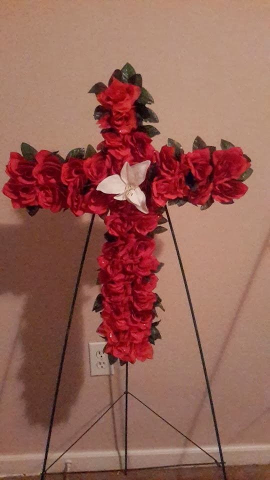 Silk Funeral Flower Rental