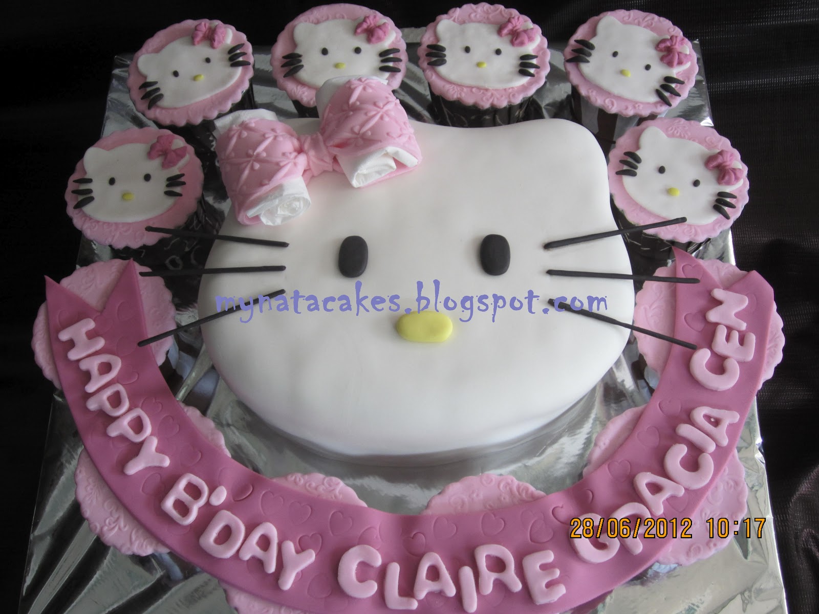Kitty Birthday Cake