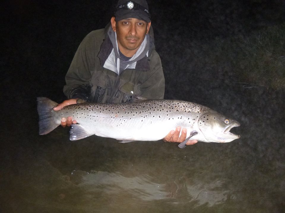 Salmon Fly Sea Trout Fishing On The River Towy Sewin Fishing On The