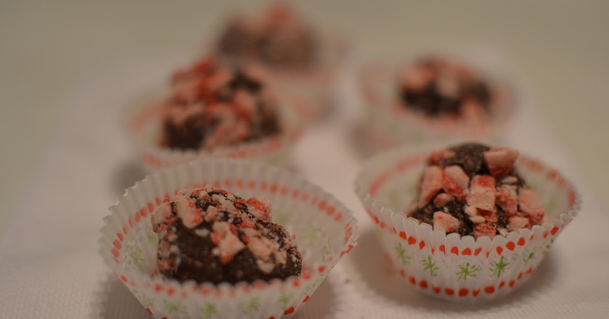 Candy Girl Peppermint Crunch Truffles