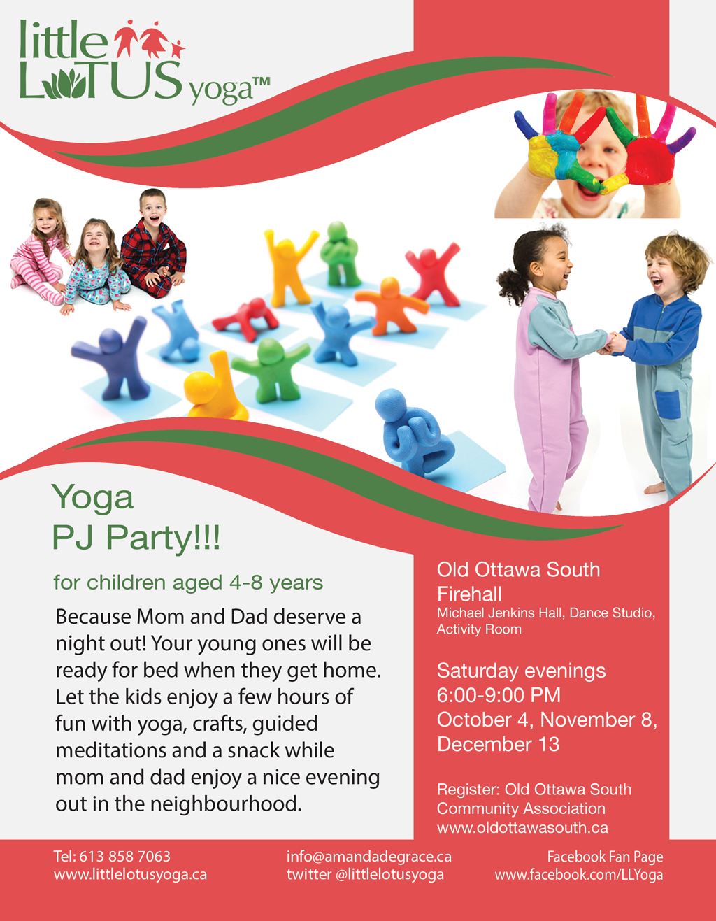 Things To Do with the Kids in Ottawa: Yoga PJ Party1024 x 1317