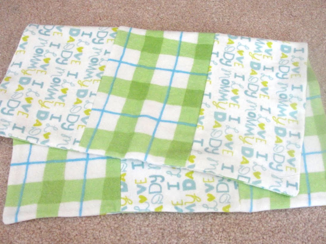The Pursuit of Happiness Sew Burp Cloths