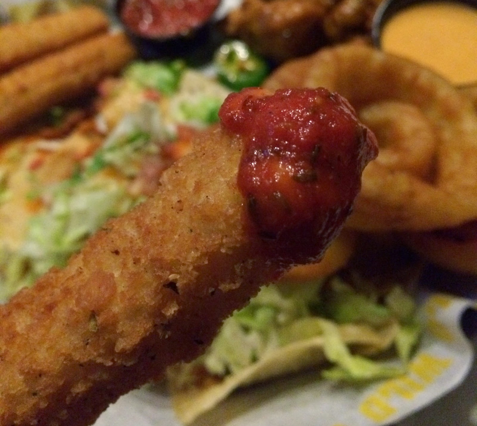 Mozzarella Sticks From Buffalo Wild Wings / バッファローワイルドウィングスのモッツァレラスティック I'm Made of Sugar