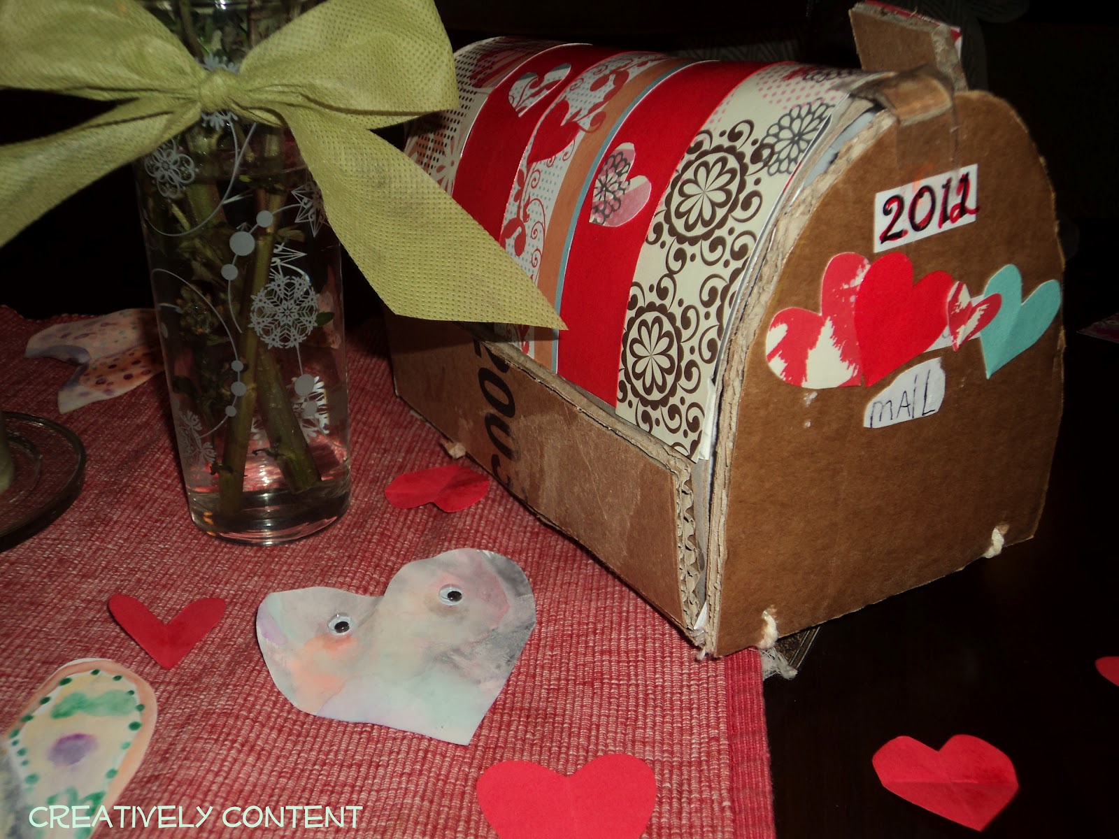 Creatively Content Candy bar holders & thoughtful love.