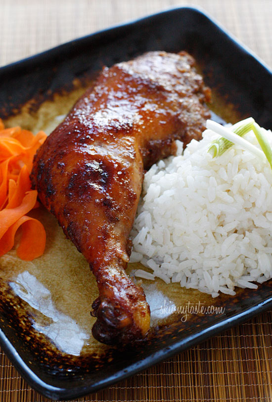Five Spice Roasted Chicken Legs | Skinnytaste