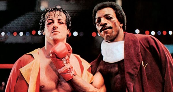 Rocky Balboa y Apollo Creed