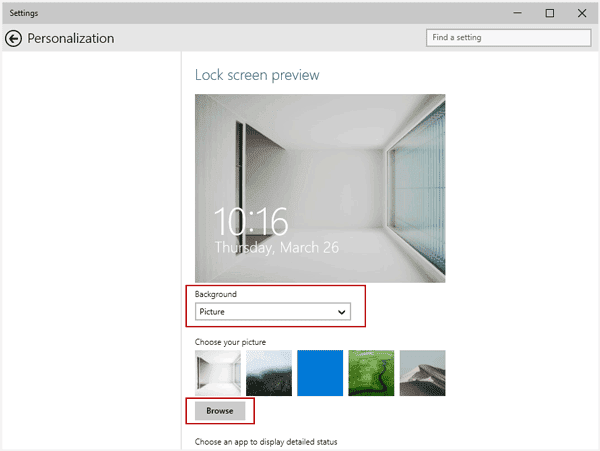 customize windows 10 lock screen with picture customize windows 10 lock screen with picture