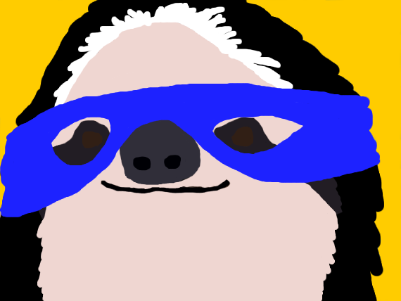 Superhero Sloth