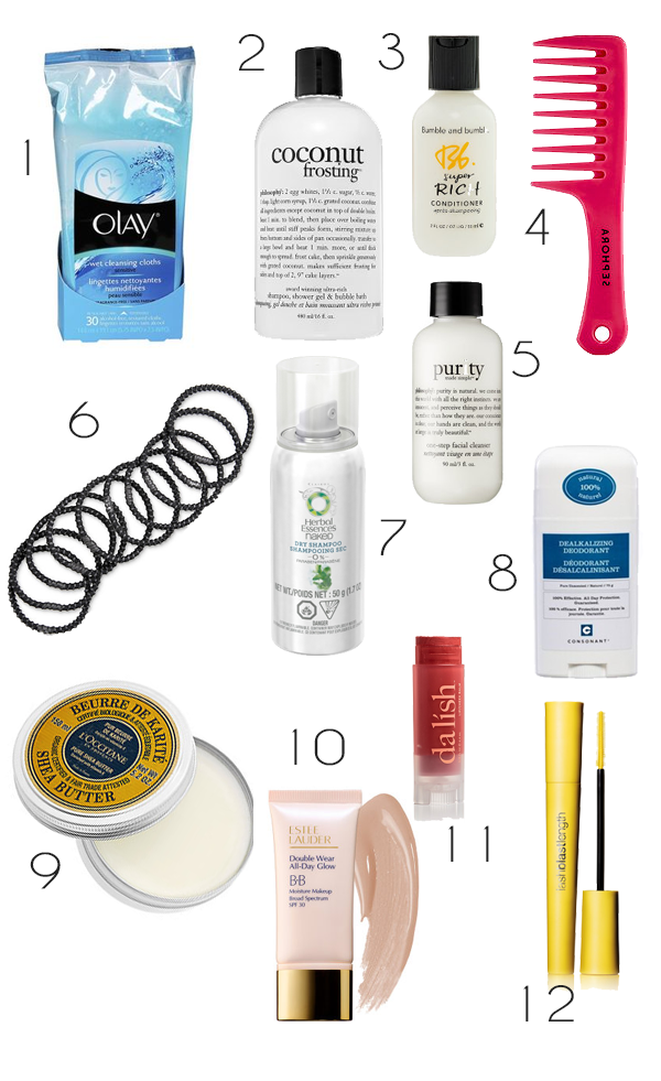 10 Life-Saving Beauty Products Your Gym Bag Totally Needs