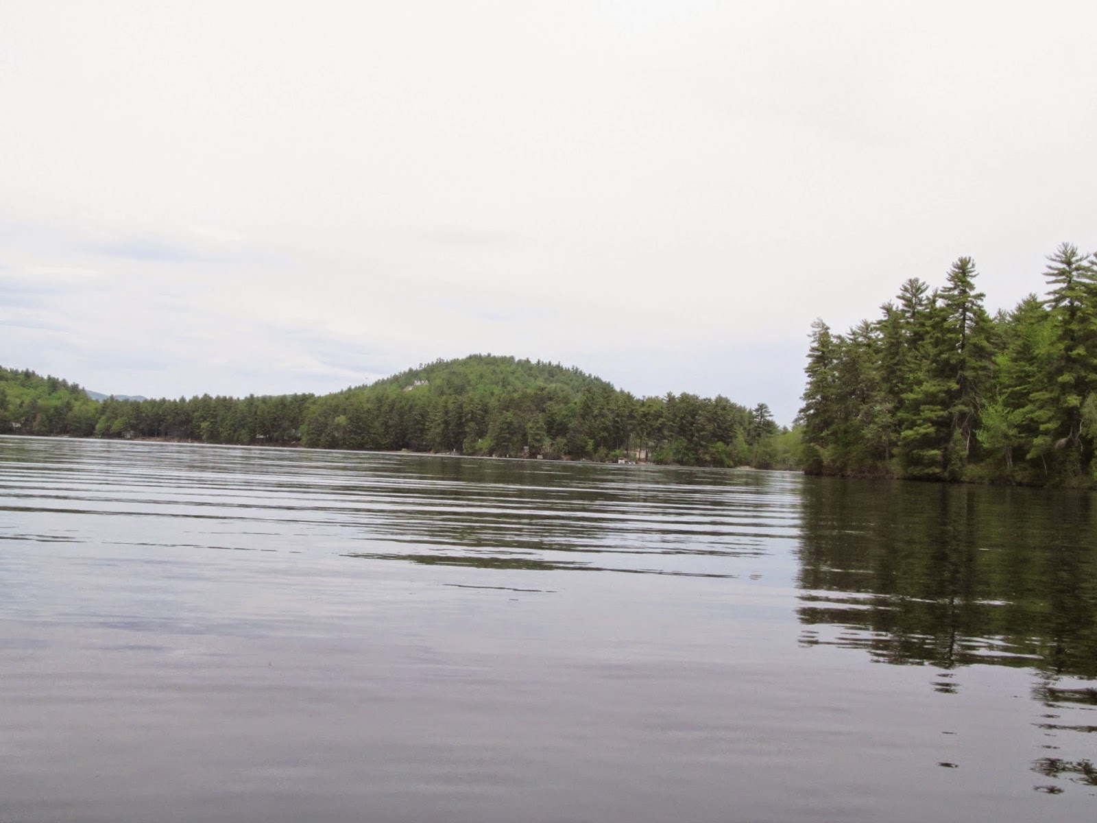 Recreational Kayaking in Maine Hancock Pond, West Sebago, Maine
