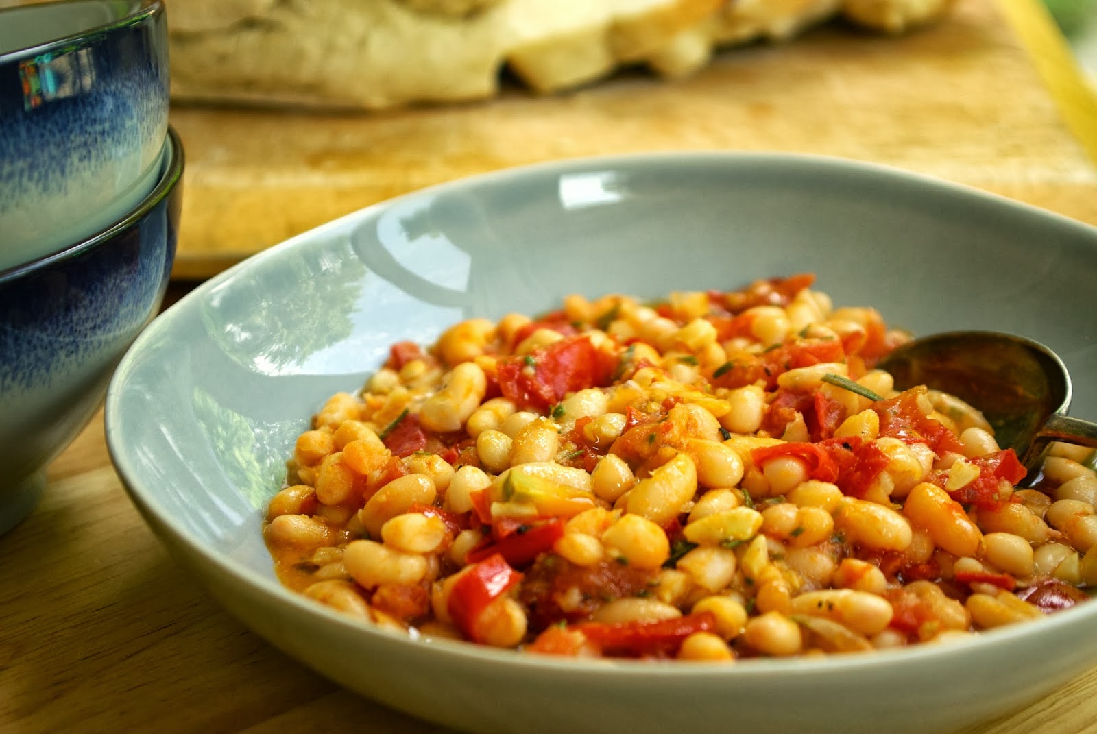 Cannellini beans with tomatoes and rosemary Mrs Rachel Brady