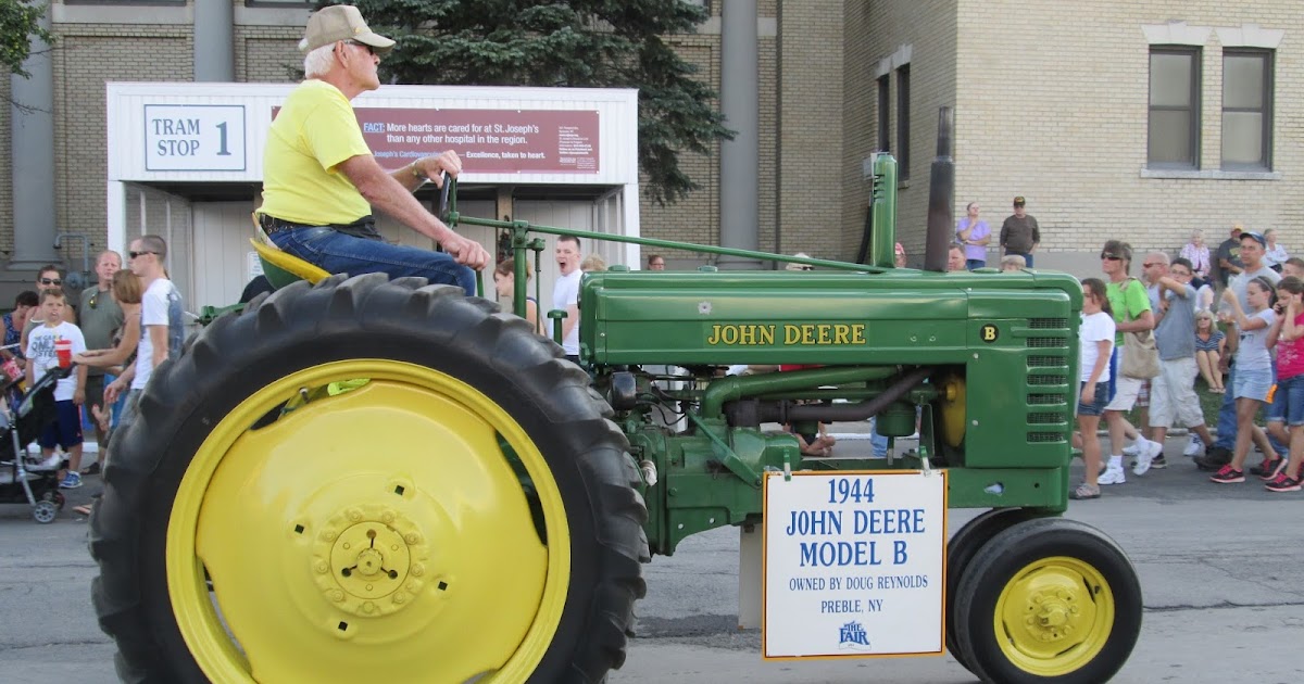 Empire State Farming Old Farm Tractors at the New York State Fair