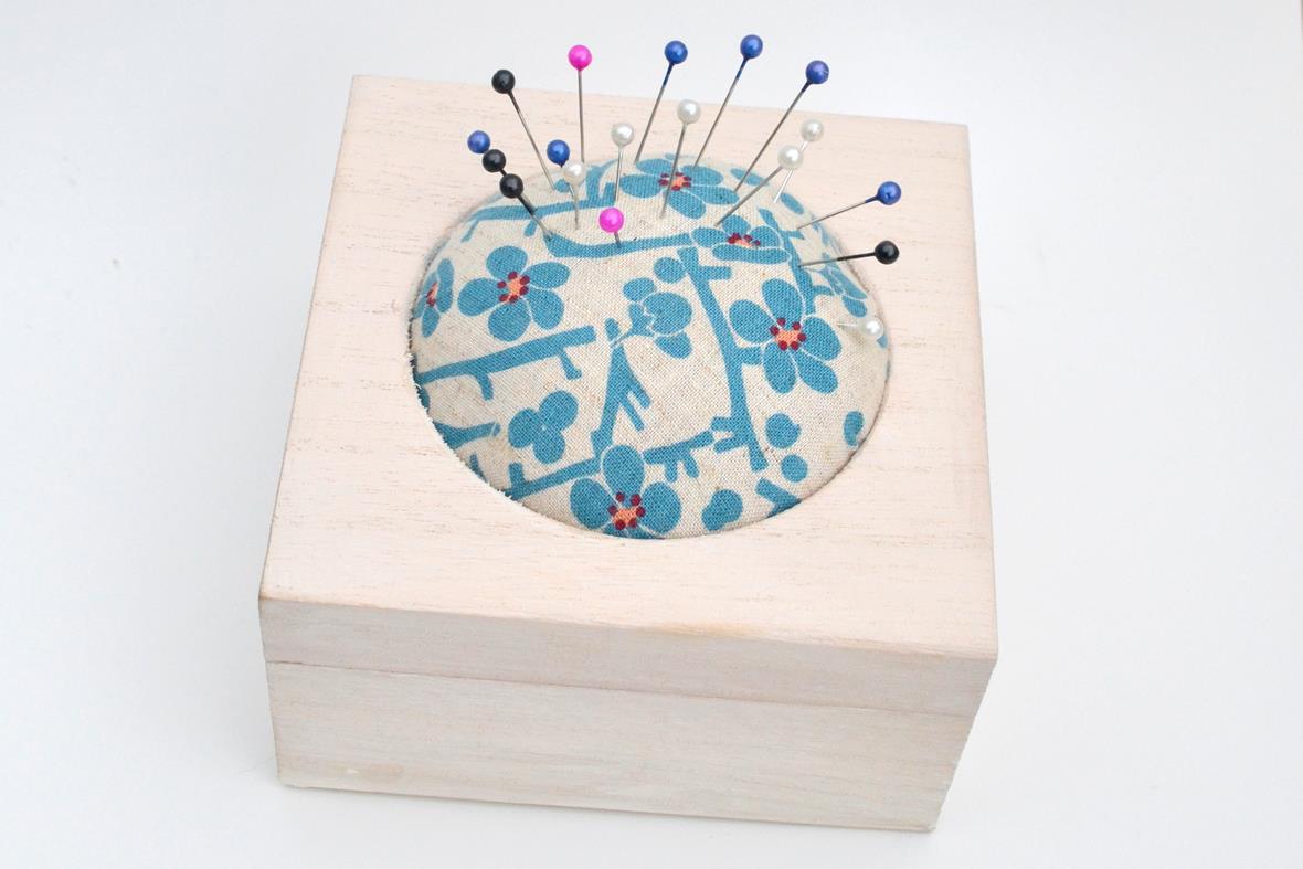 Pin Cushion Sewing Box Handmade Gift Idea