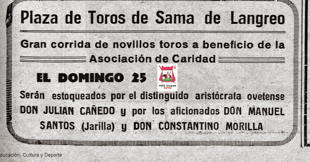 sama de langreo toros