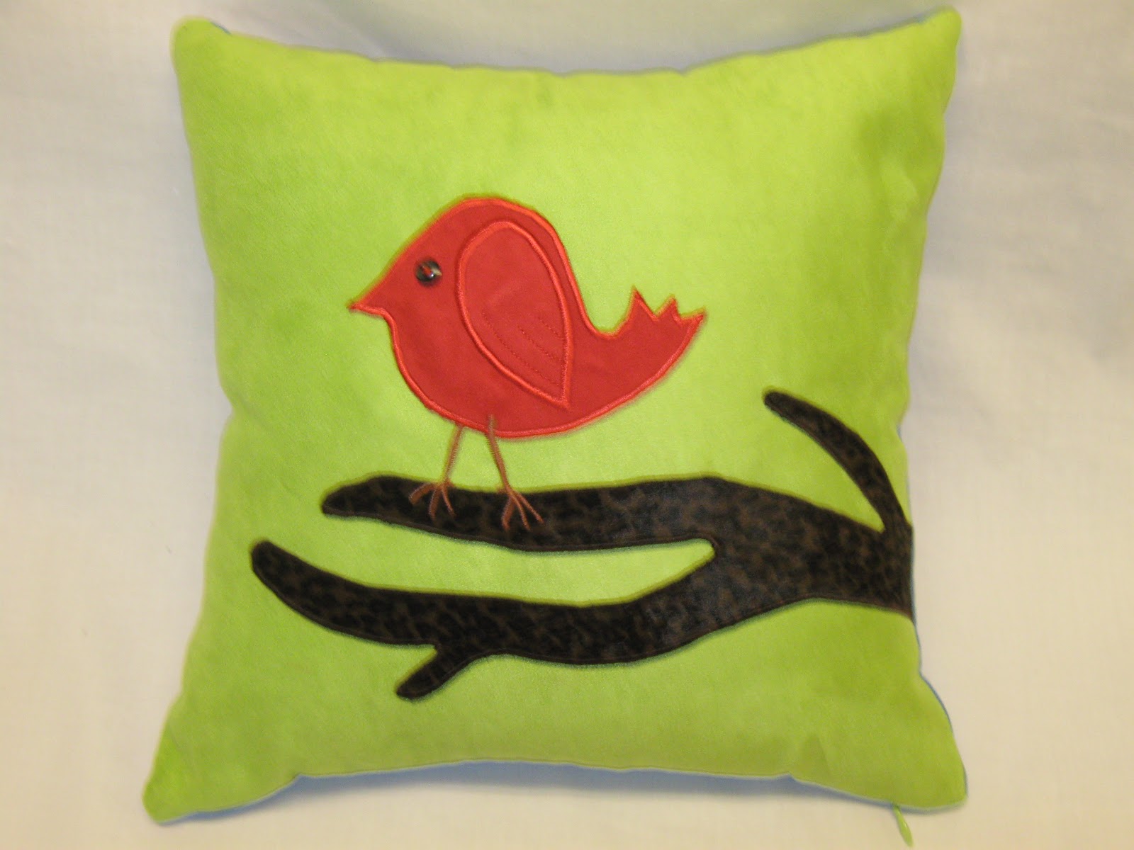 Textile and Decor: Just a few of the new pillows with bird design.