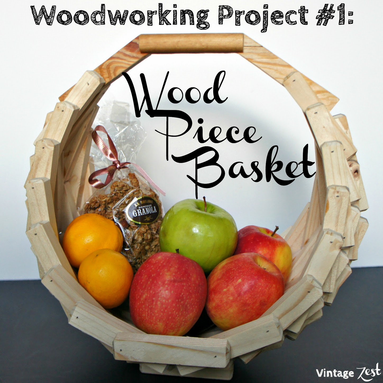 Wooden Basket (1st woodworking project!) on Diane's Vintage Zest!