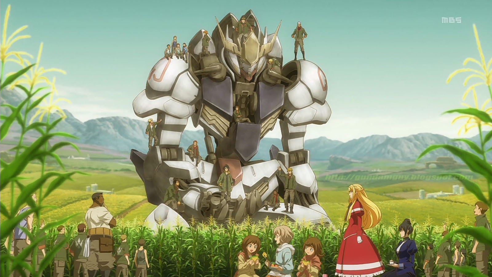 GUNDAM GUY Gundam Iron Blooded Orphans Episode 2 "Barbatos" Video