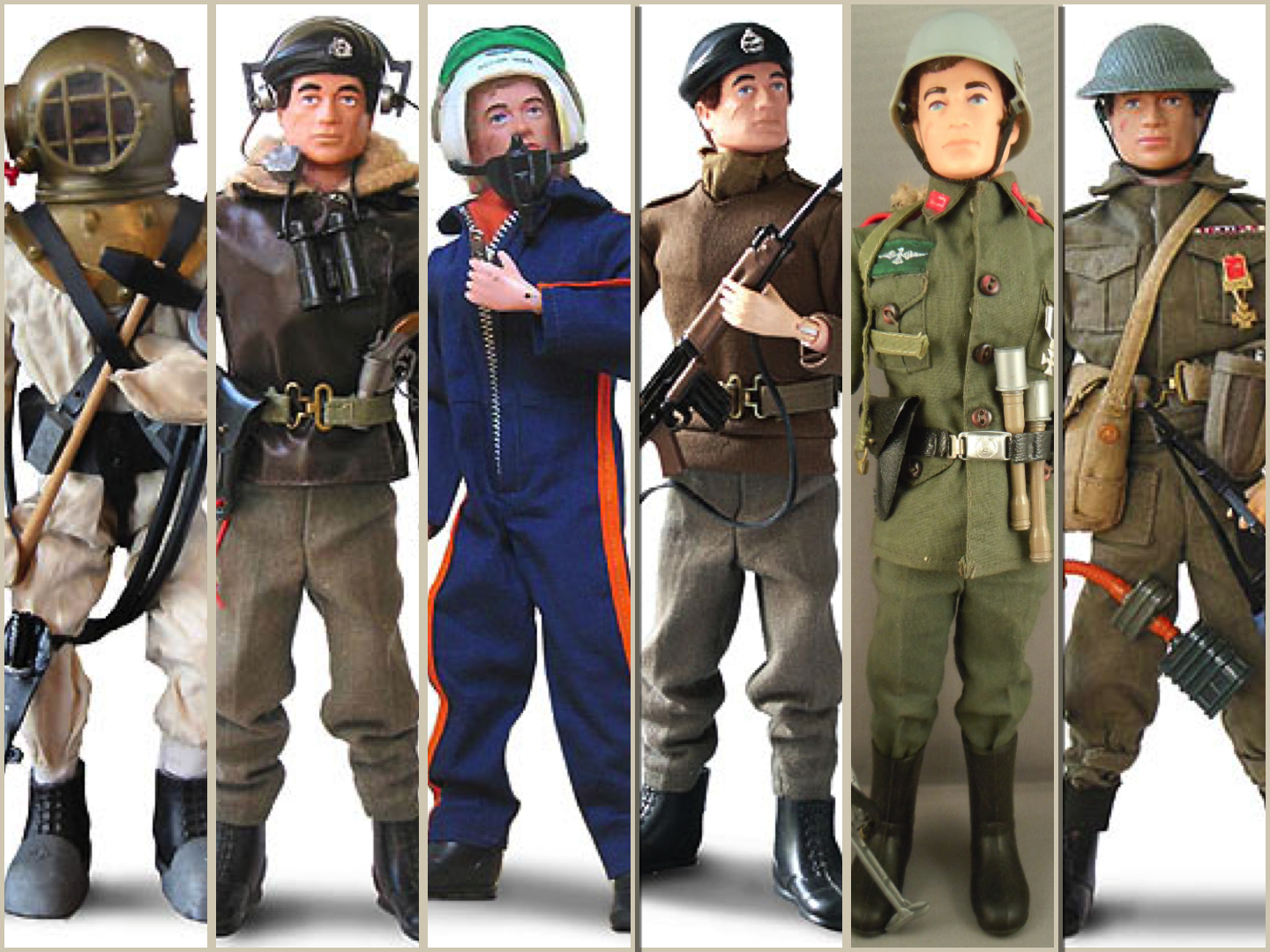 Mid Life Crisis Man Action Man. The best toy of the 1970's.