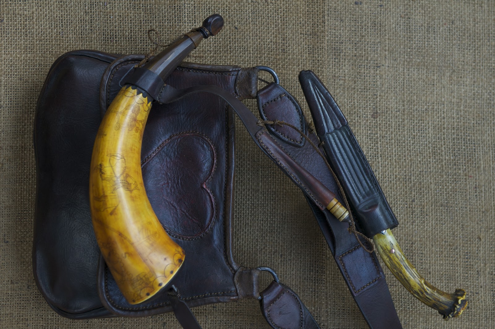 Judson Brennan Alaskan Longrifle Artisan Possibles Bag by David Brennan
