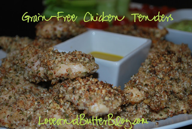 Grain-Free Chicken Tenders recipe from Love and Butter Blog