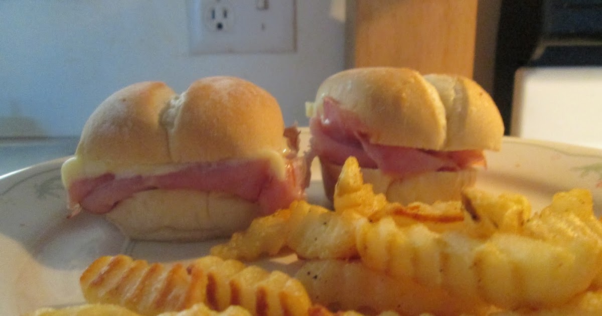 Diab2cook Arby S Ham And Cheese Sliders And Baked Crinkle Fries